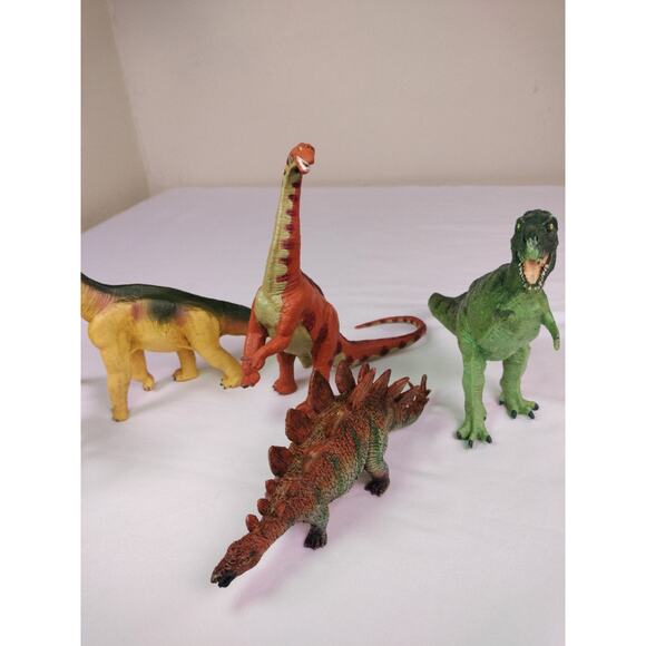 Vintage Safari Ltd Dinosaur Lot 3 Safari Dinosaurs 2 Random - Picture 2 of 13